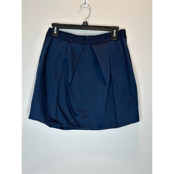 J. Crew Navy Blue Tulip Skirt Size 8 - Picture 4 of 7